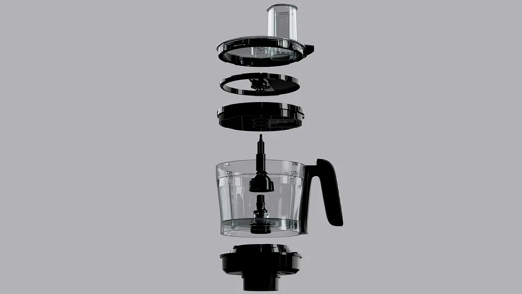 Exploded Product Render
